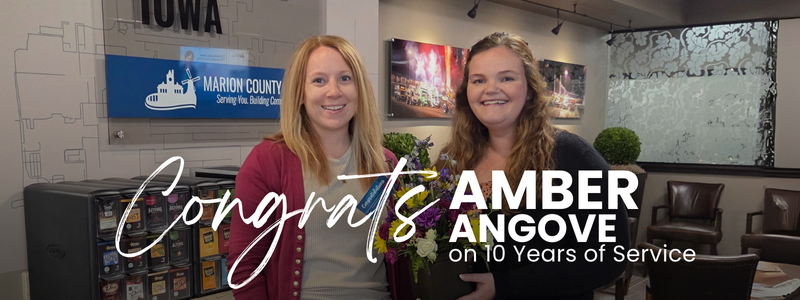Celebrating 10 Years of Service: Amber Angove!