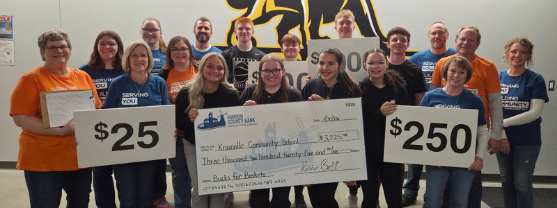 Bucks for Baskets: Knoxville High School!