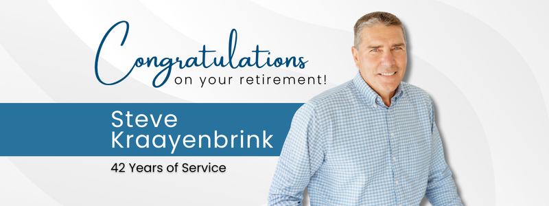 Celebrating Retirement: Steve Kraayenbrink[Draft]