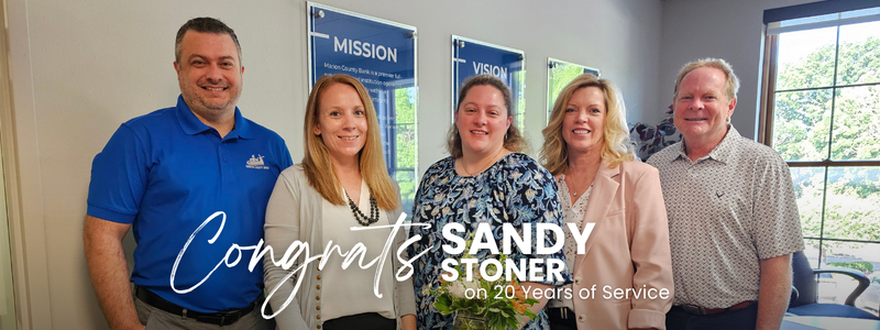 Celebrating 20 Years of Service: Sandy Stoner