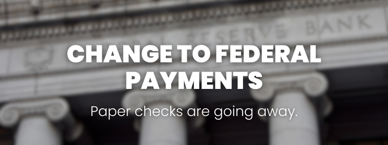 Change to Federal Payments