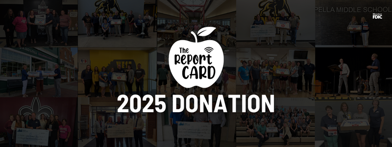 Report Card Donations - 2025
