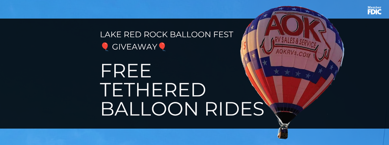 Win a Free Tethered Hot Air Balloon Ride at Balloon Fest!