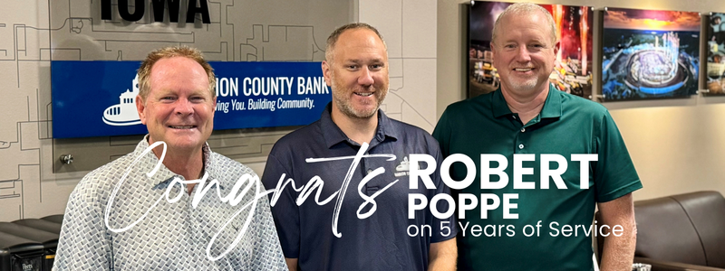 Celebrating 5 Years of Service: Robert Poppe!