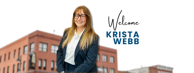 Welcome to the Team, Krista Webb!