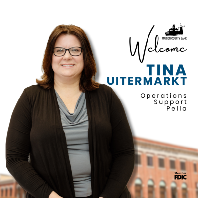 Welcome to the Team, Tina Uitermarkt!