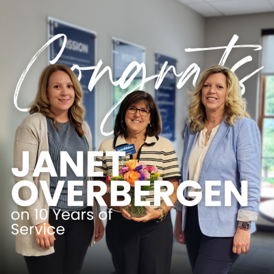 Celebrating 10 Year of Service: Janet Overbergen[Draft]