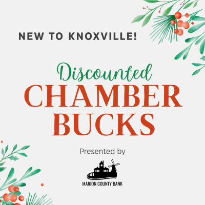 Knoxville’s First-Ever Discounted Chamber Bucks Event!