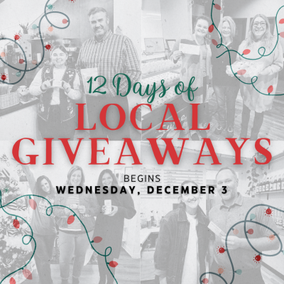 12 Days of Local Giveaways!